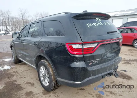 2023 Dodge Durango Sxt Awd z USA, uszkodzony, nr VIN 1C4RDJAGXPC640142